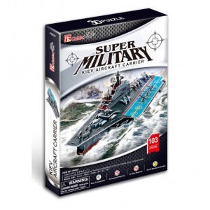 CubicFun 3D PUZZLE Aircraft Carrier